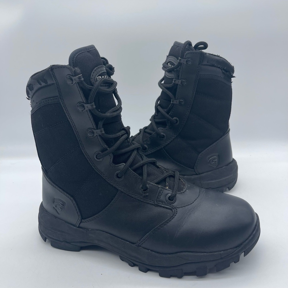GALLS 8 Inch FX068 Men's Size 9 Duty Boot Black Tactical Combat Utility Boots‎